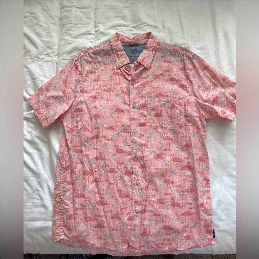 Pink Flamingo Men's Shirt